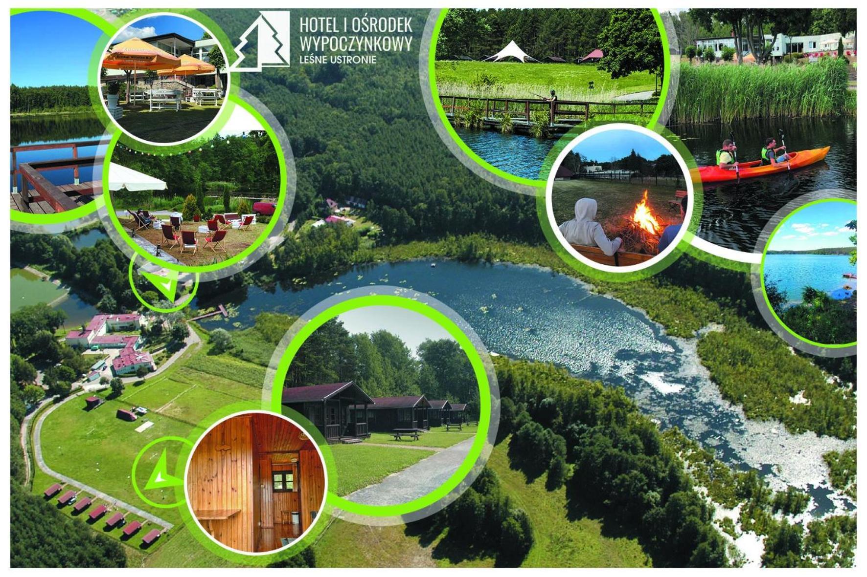 Camping Lesne Ustronie Hotel Witnica Kültér fotó